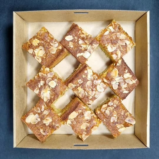 Gluten Free Orange, Almond & Coconut Slices