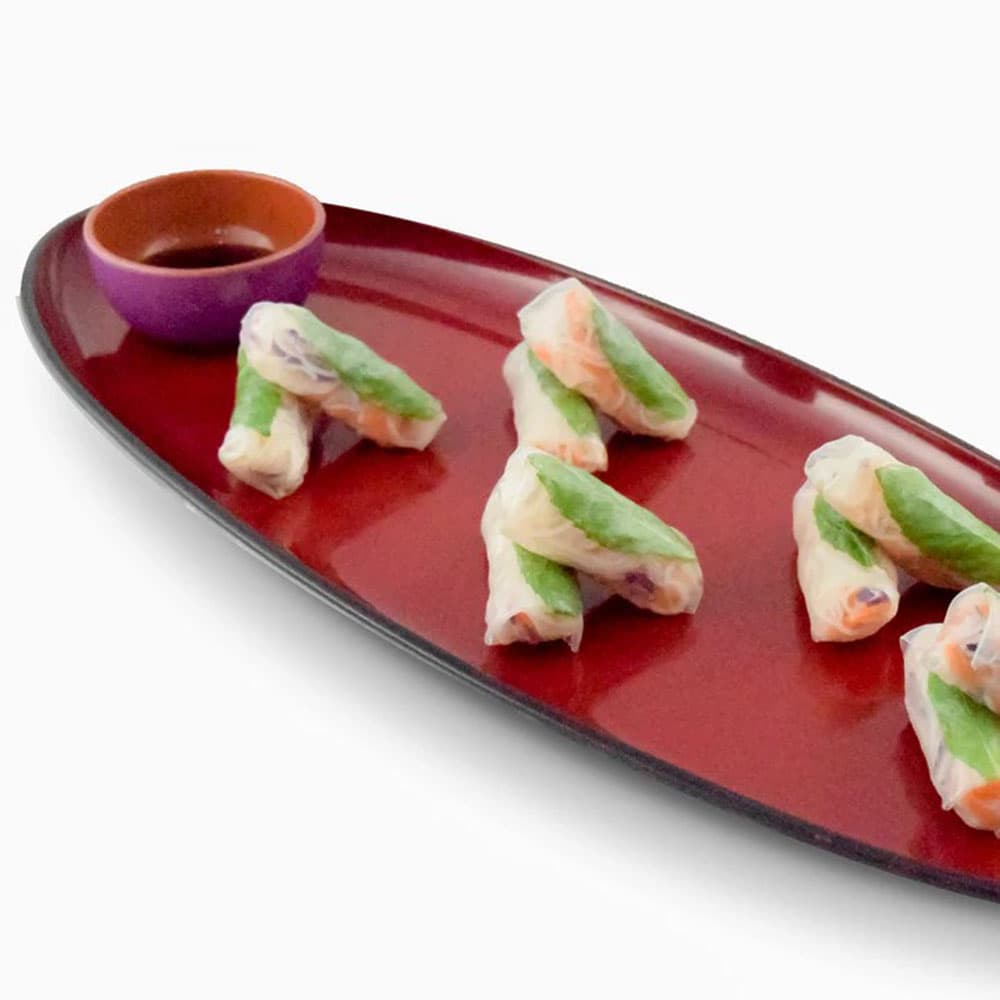 Mini Vegetarian Tofu Rice Paper Rolls