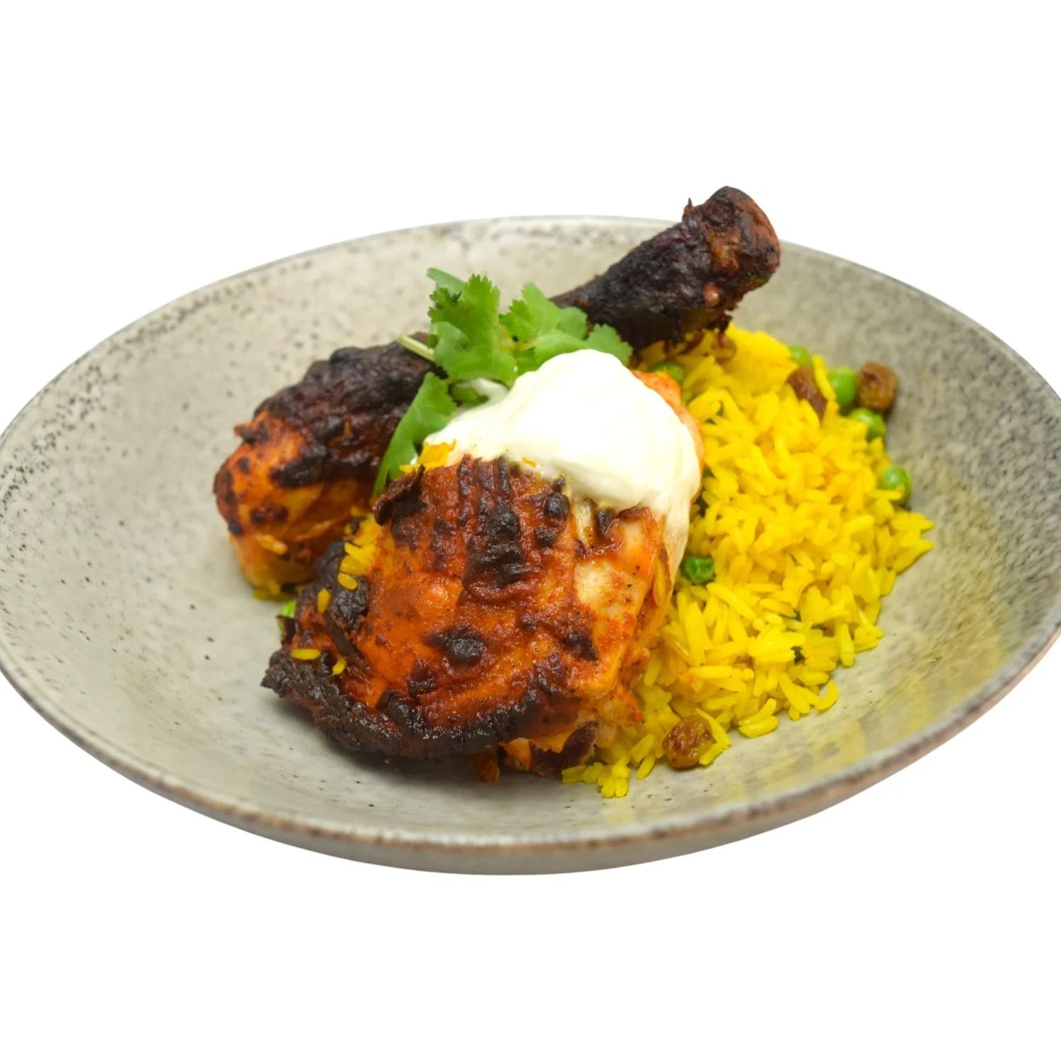Tandoori Chicken with Pilau Rice Box
