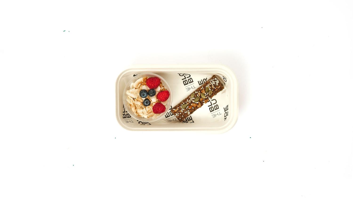 Chia Pot & Vegan Bar Box