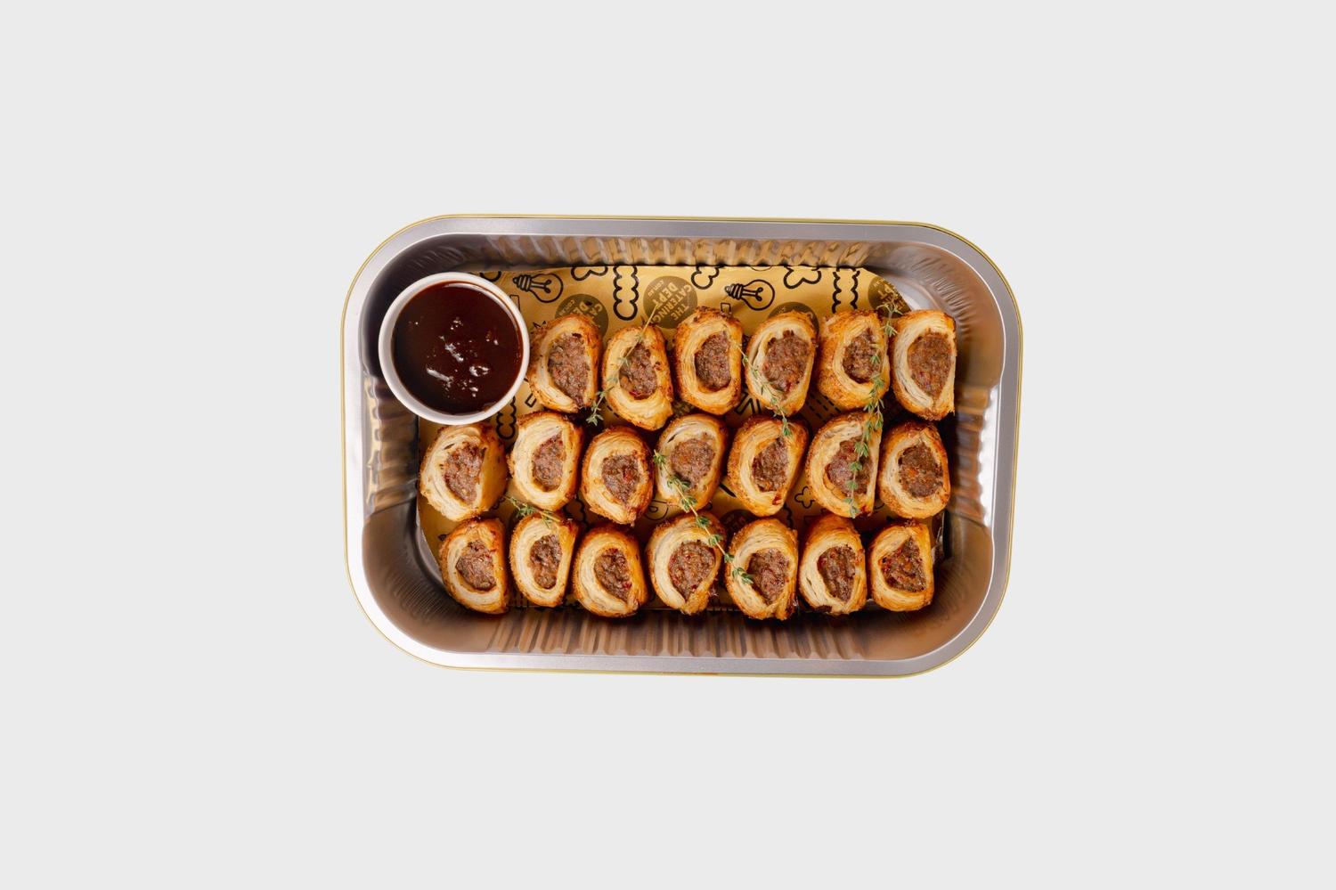 Mini Sausage & Veggie Rolls