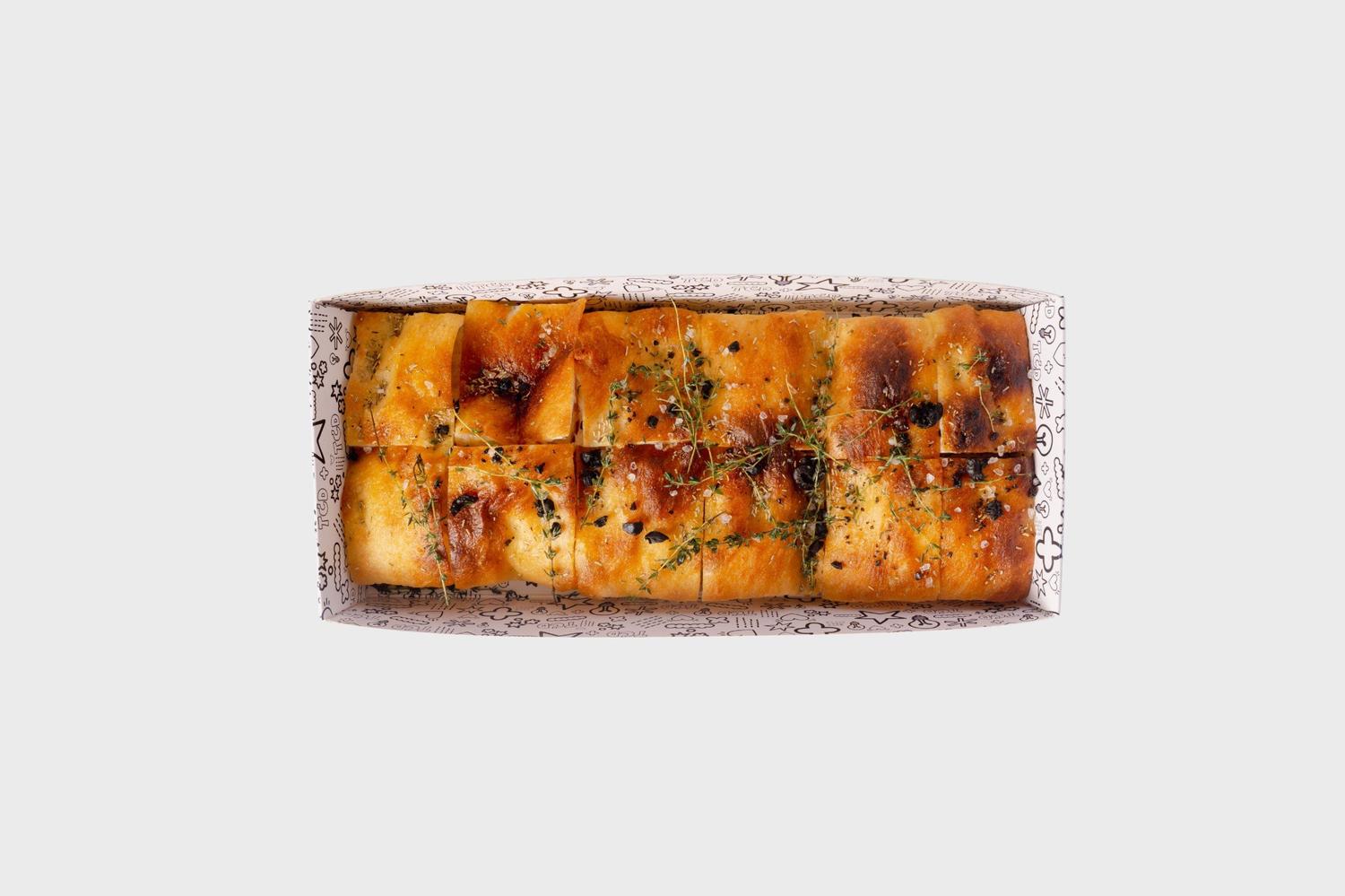 Freshly Baked Focaccia (V)