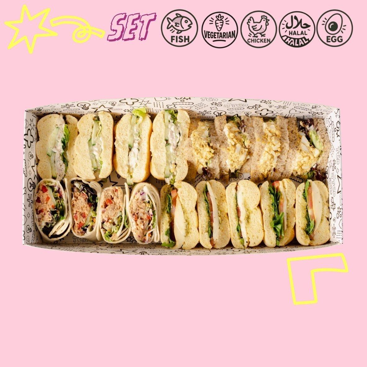 Sydney Boardroom Sandwich Bite Platter (Medium)