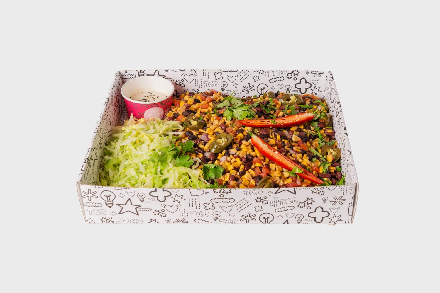 Southern Charred Succotash Salad Platter (Large)