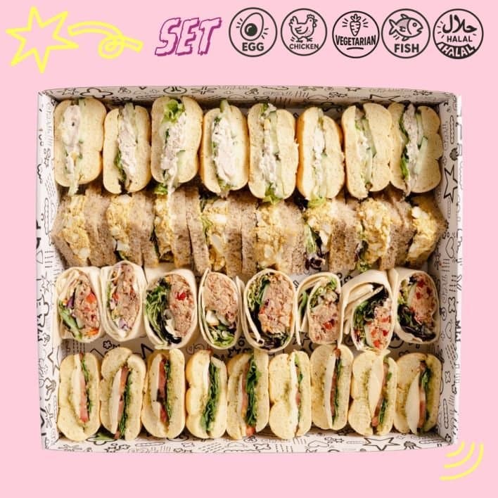 Sydney Boardroom Sandwich Bite Platter (Large)