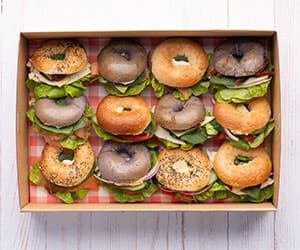 Breakfast Mini Bagels