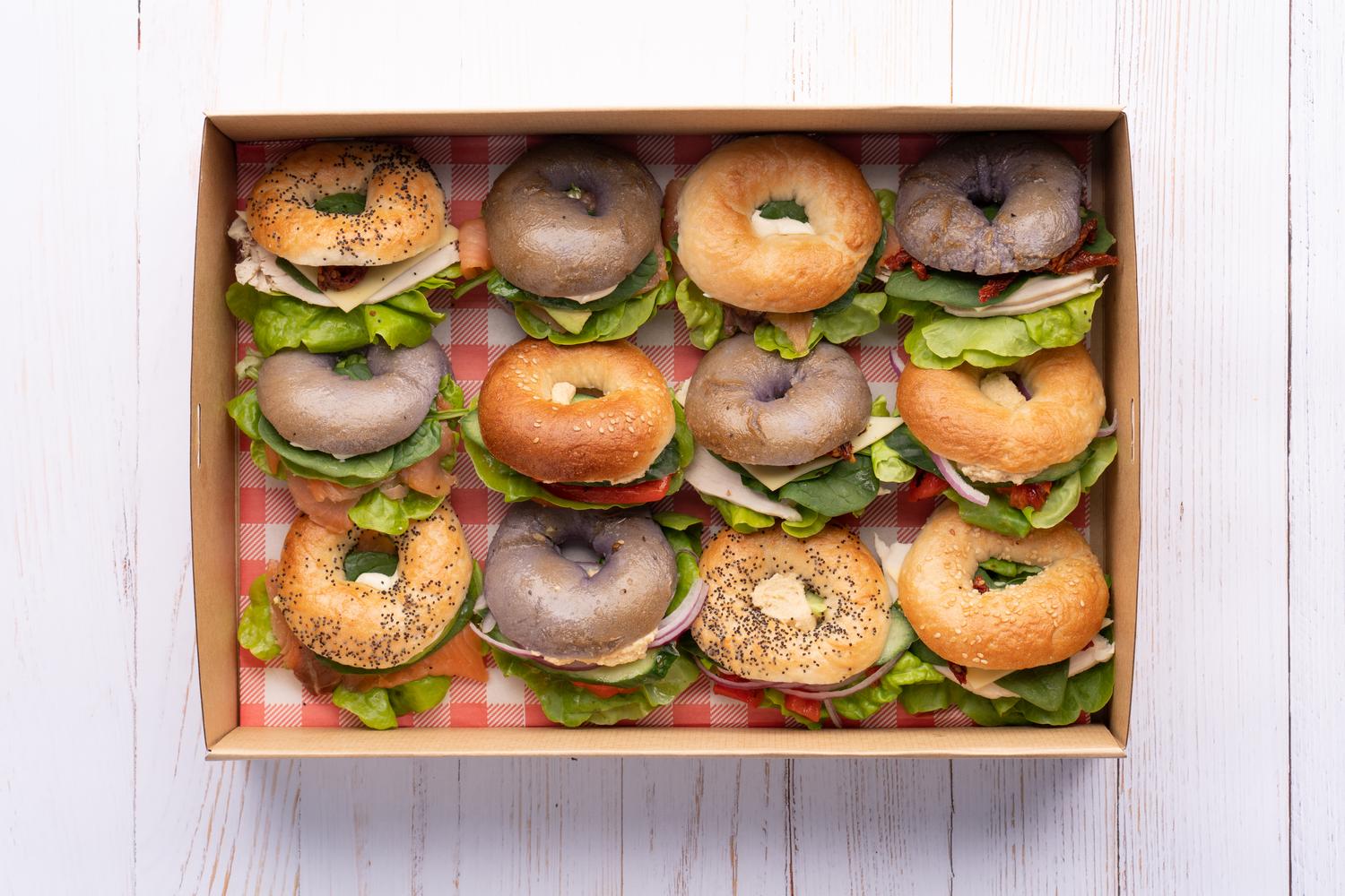 Breakfast Bagel (Box of 18)