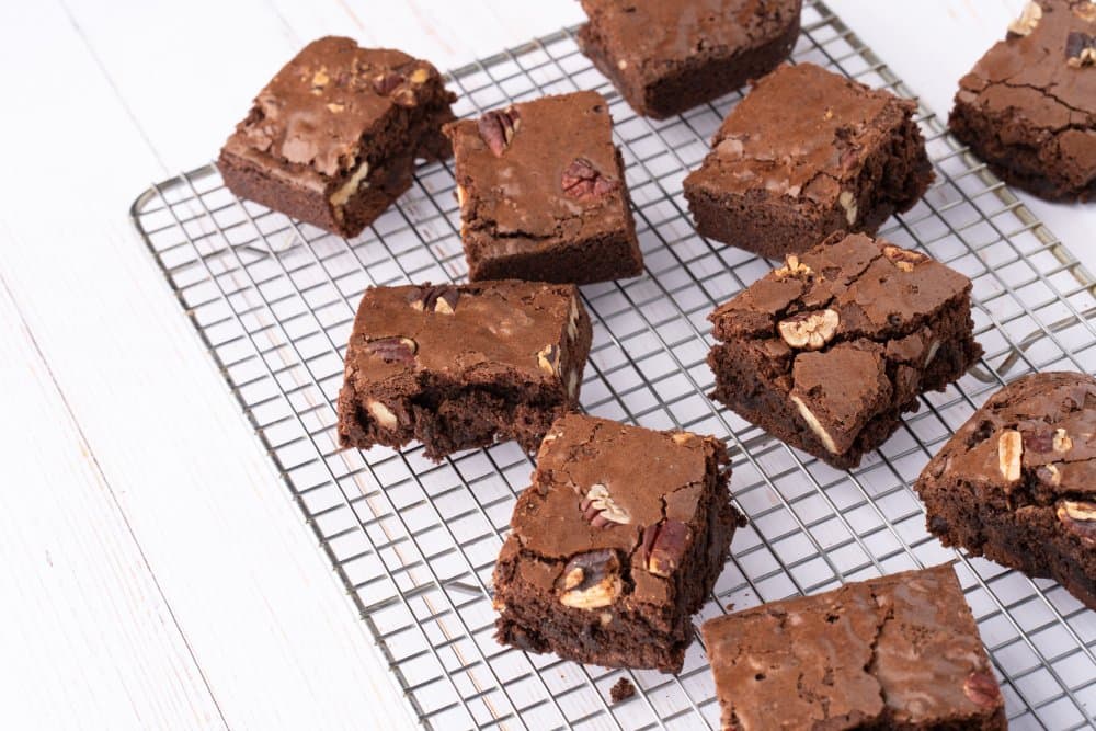 Gluten Free Chocolate Fudge Brownie Slice