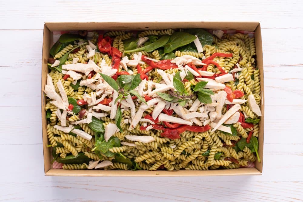 Penne Pesto Chicken Salad (Medium Platter)