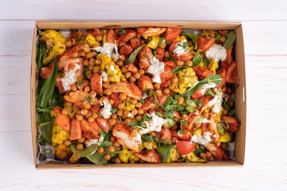 Tandoori Chicken Salad (Medium Platter)