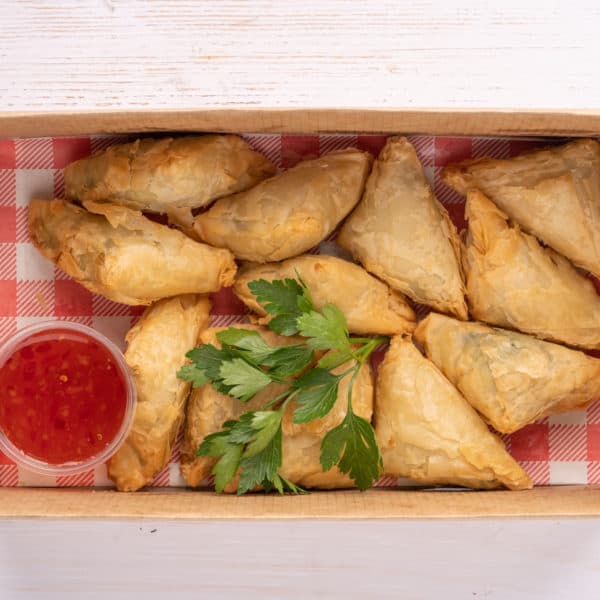 Spinach Cheese Parcels