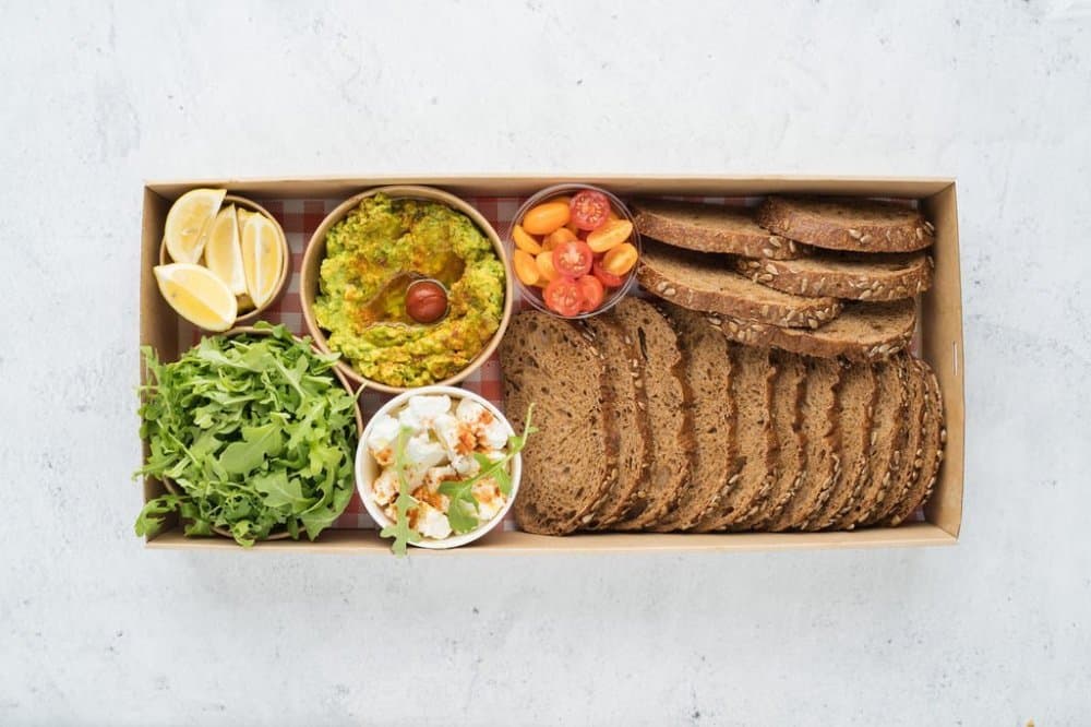 Deconstructed Smashed Avocado