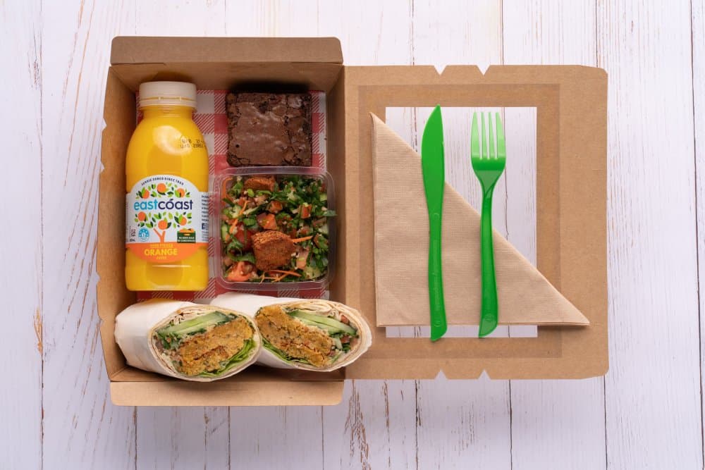 Vegetarian Lunch Box (Individually Packaged)