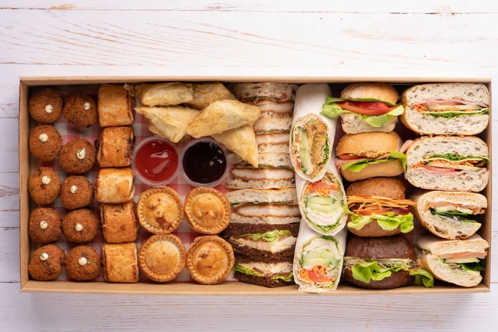 VIP Sandwich Platter and Hot Finger Food Package