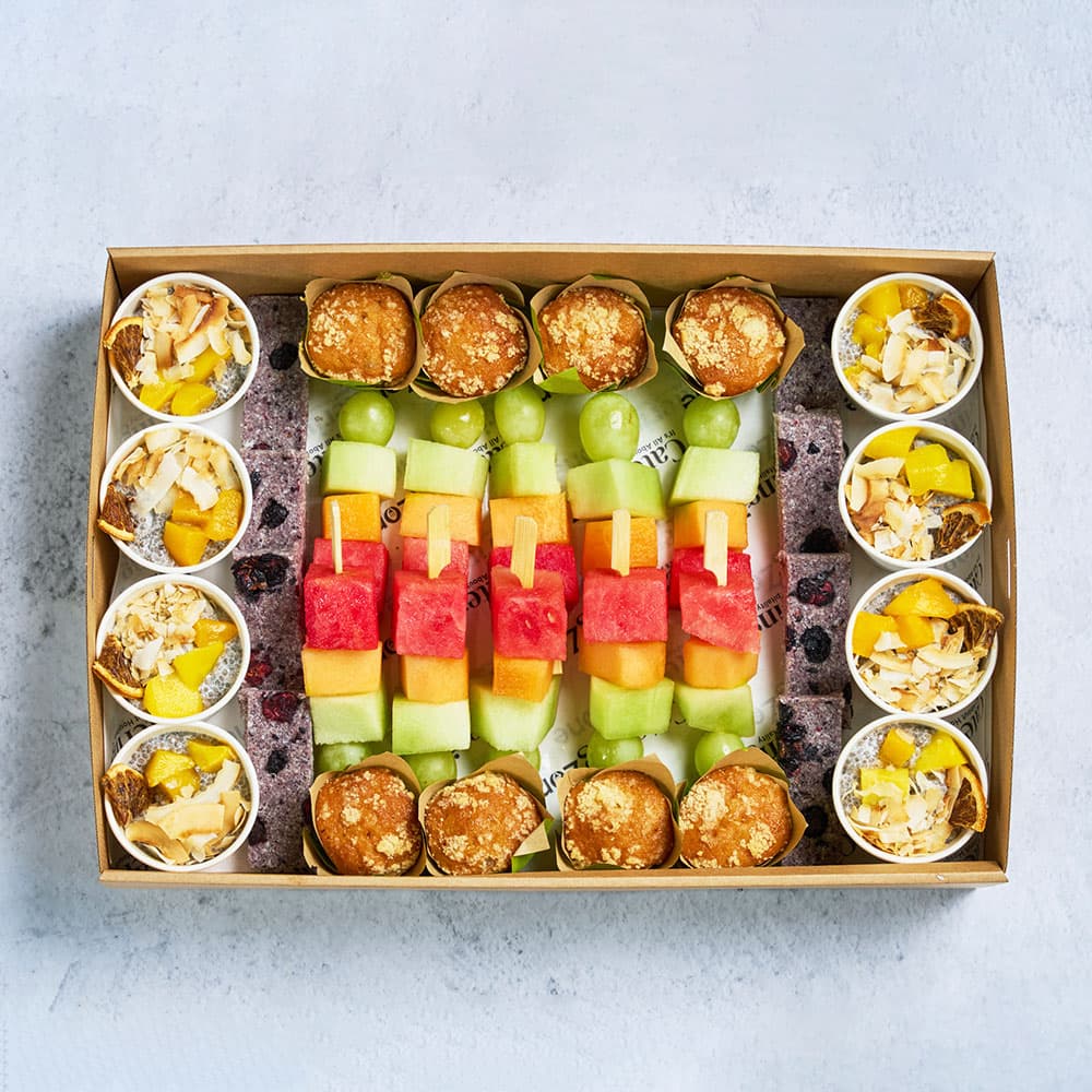 Premium Morning & Afternoon Tea Platter -Box of 32