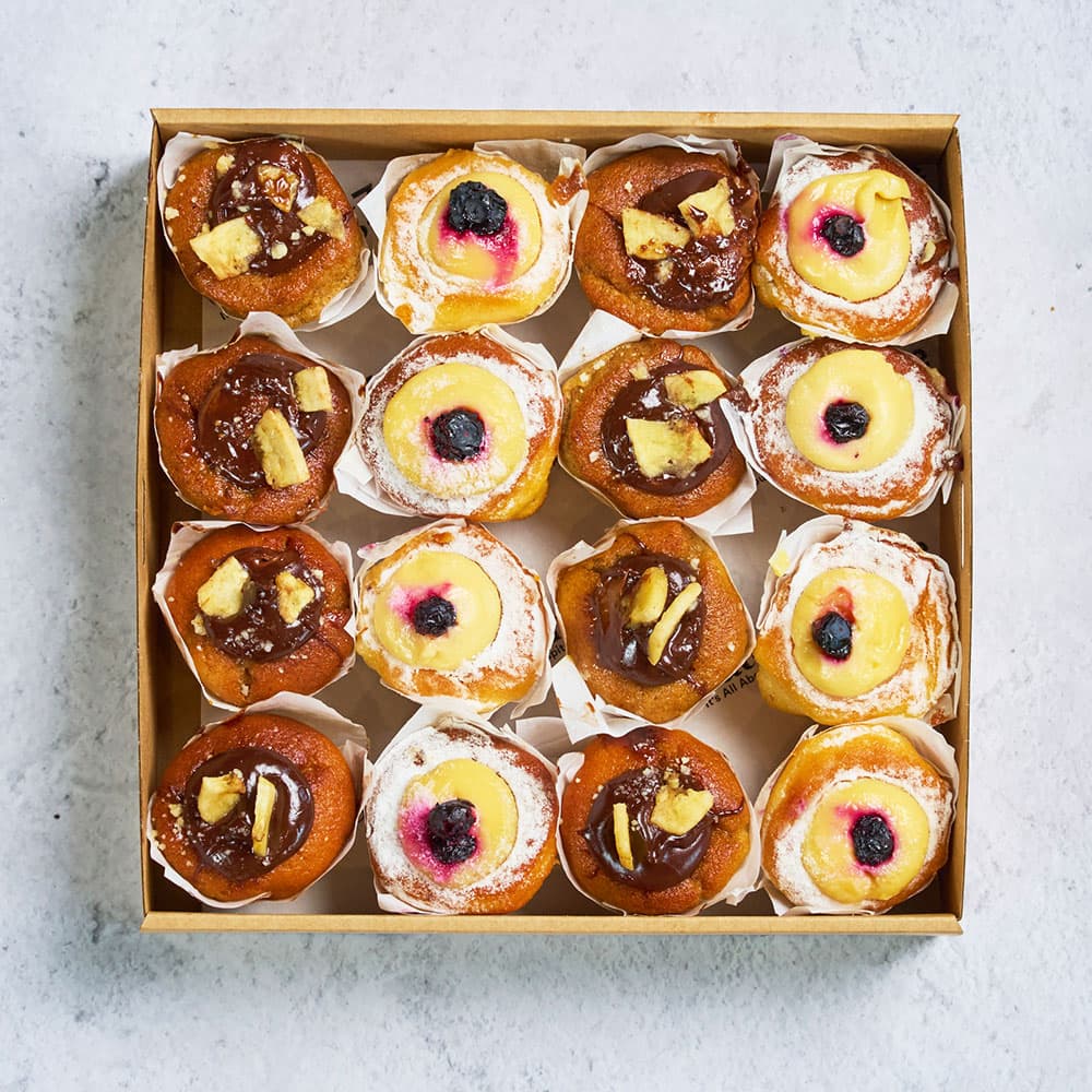 Premium Mini Muffins (Box of 16)