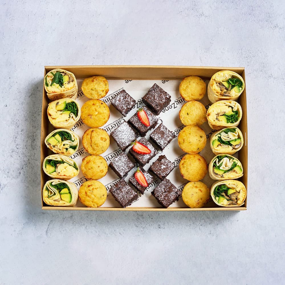 Sweet & Savoury AM/PM Platter (Box of 30)