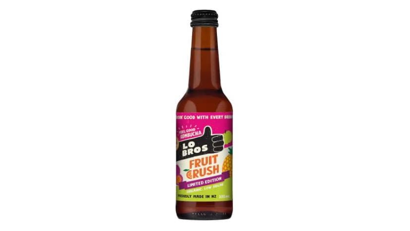 Fruit Crush Kombucha Lo Bros (330ML)