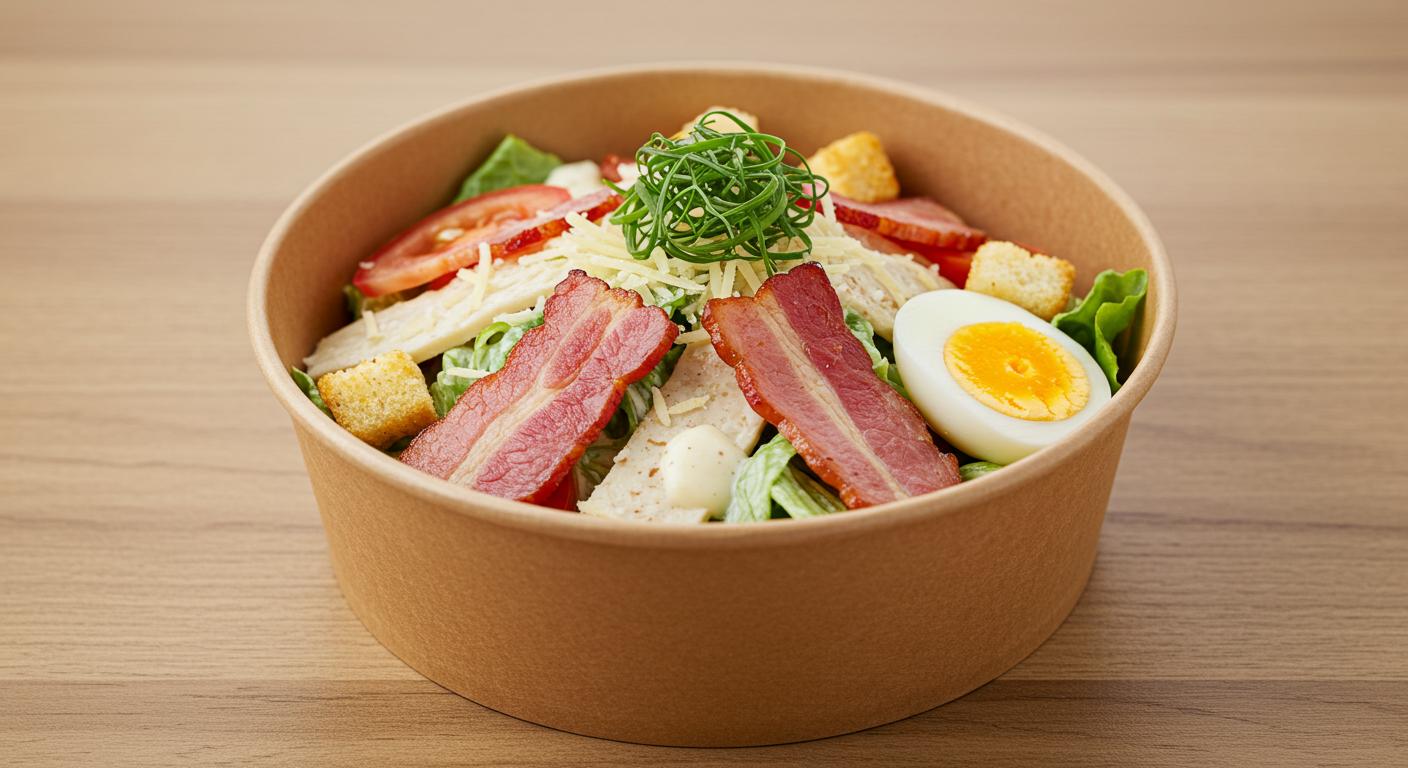 Bacon Caesar Salad Box
