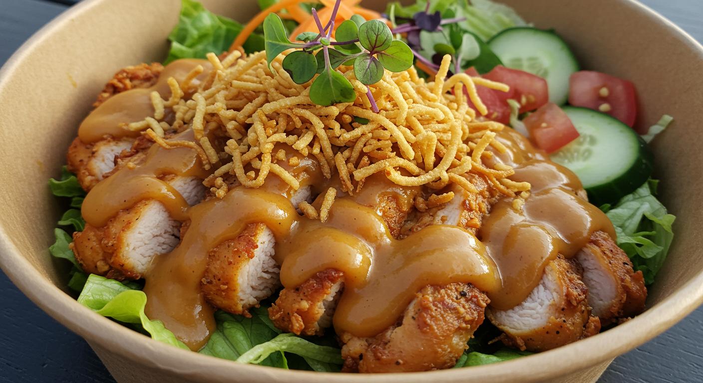 Cajun Chicken Crispy Noodle Salad Box