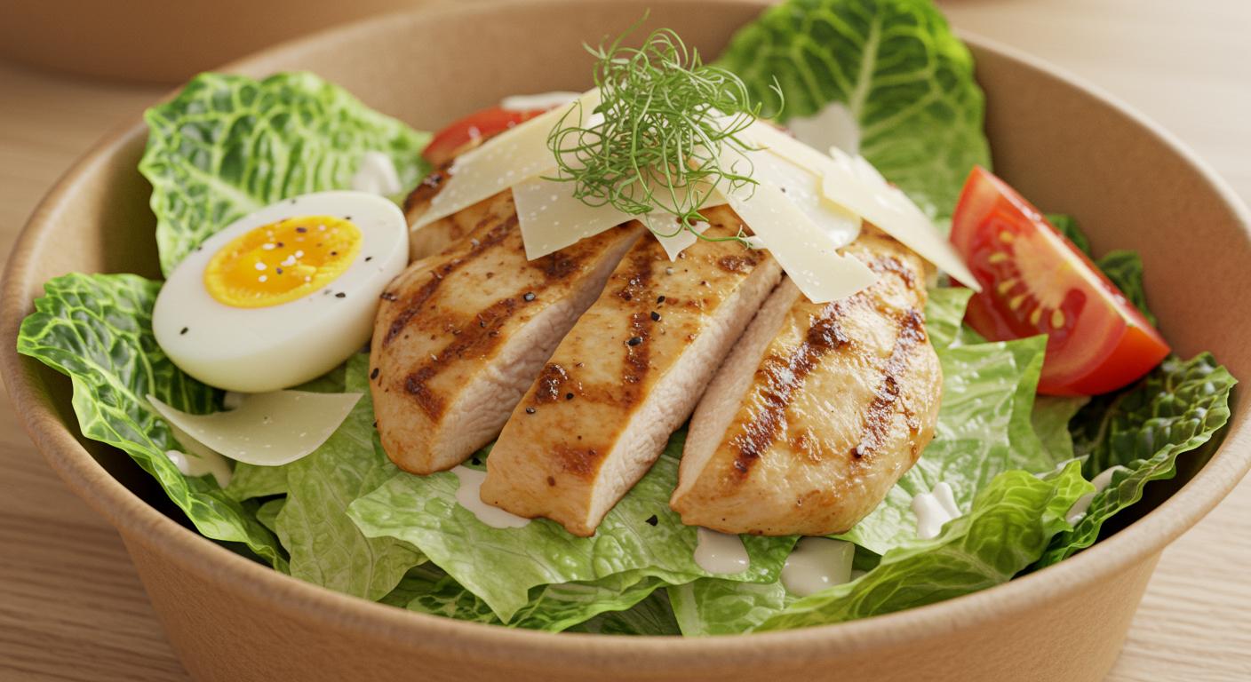 Chicken Caesar Salad Box