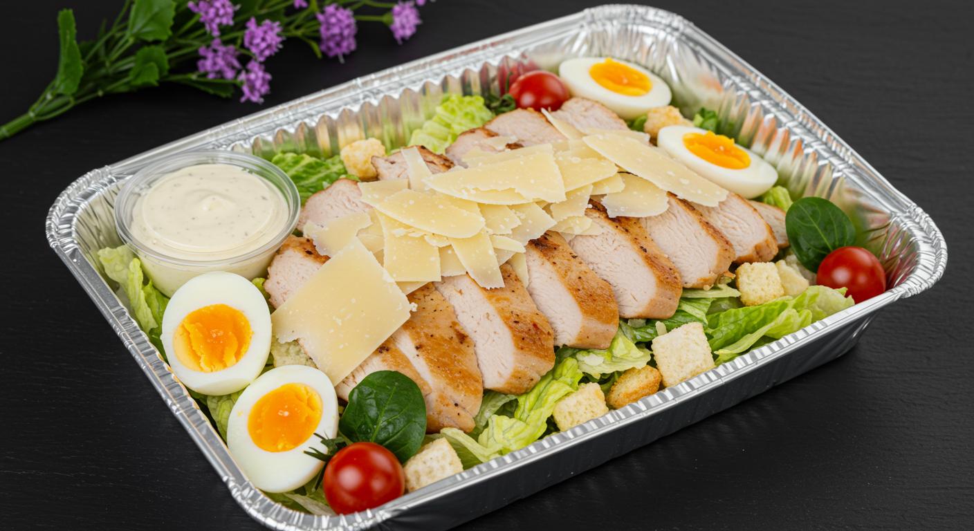 Chicken Caesar Salad Platter