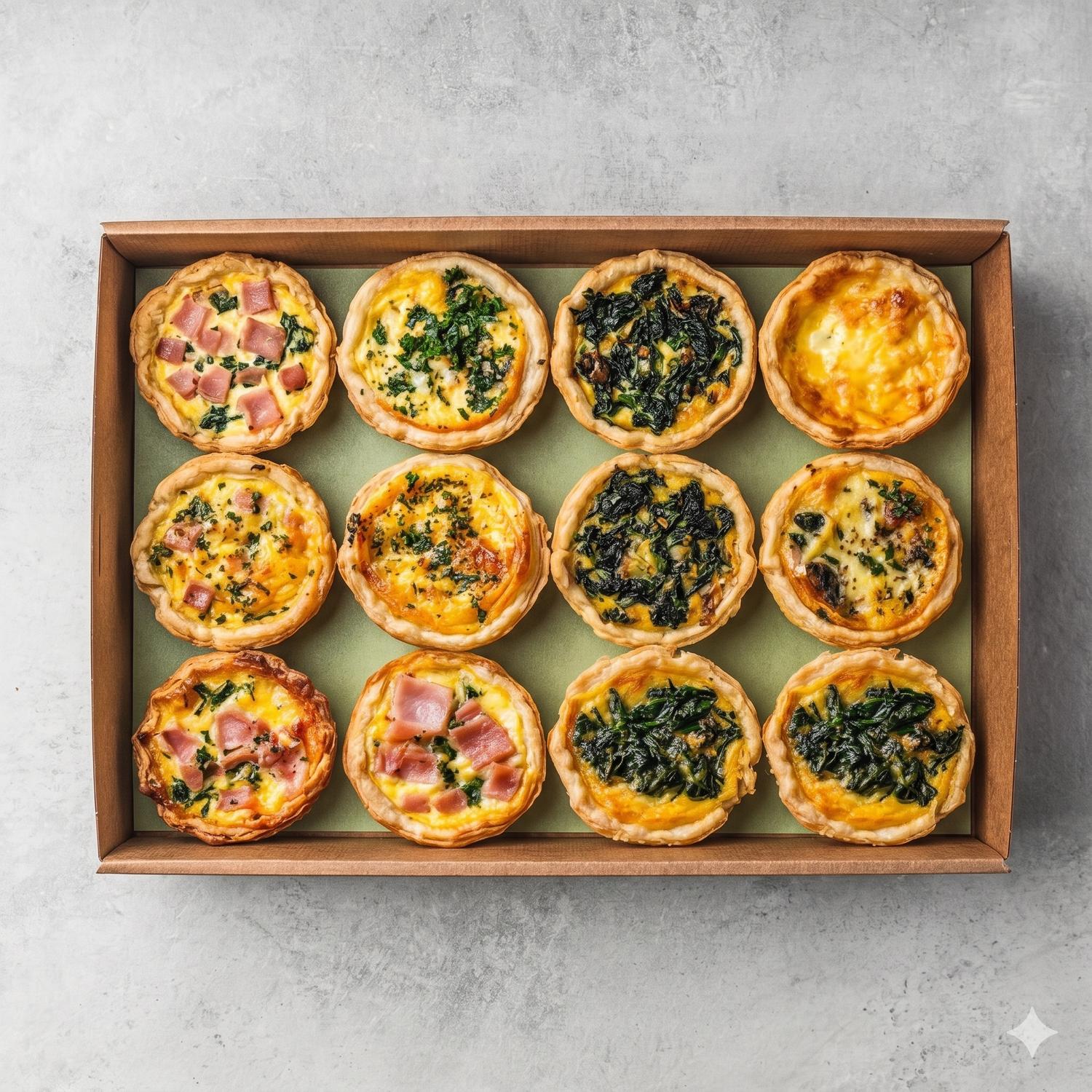 Mini Quiche Box (12pcs)