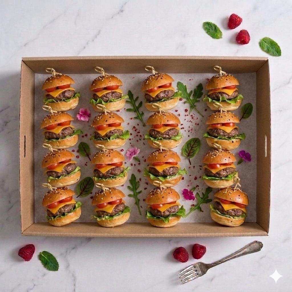 Mini Gourmet Sliders Platter (16pcs)
