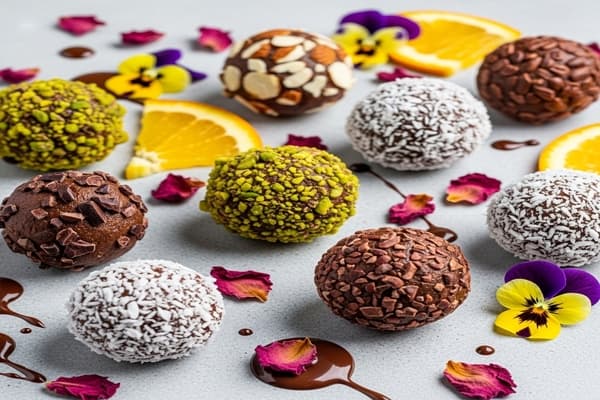 Chocolate Orange Bliss Balls