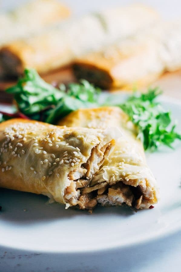 Chicken Mushroom Filo