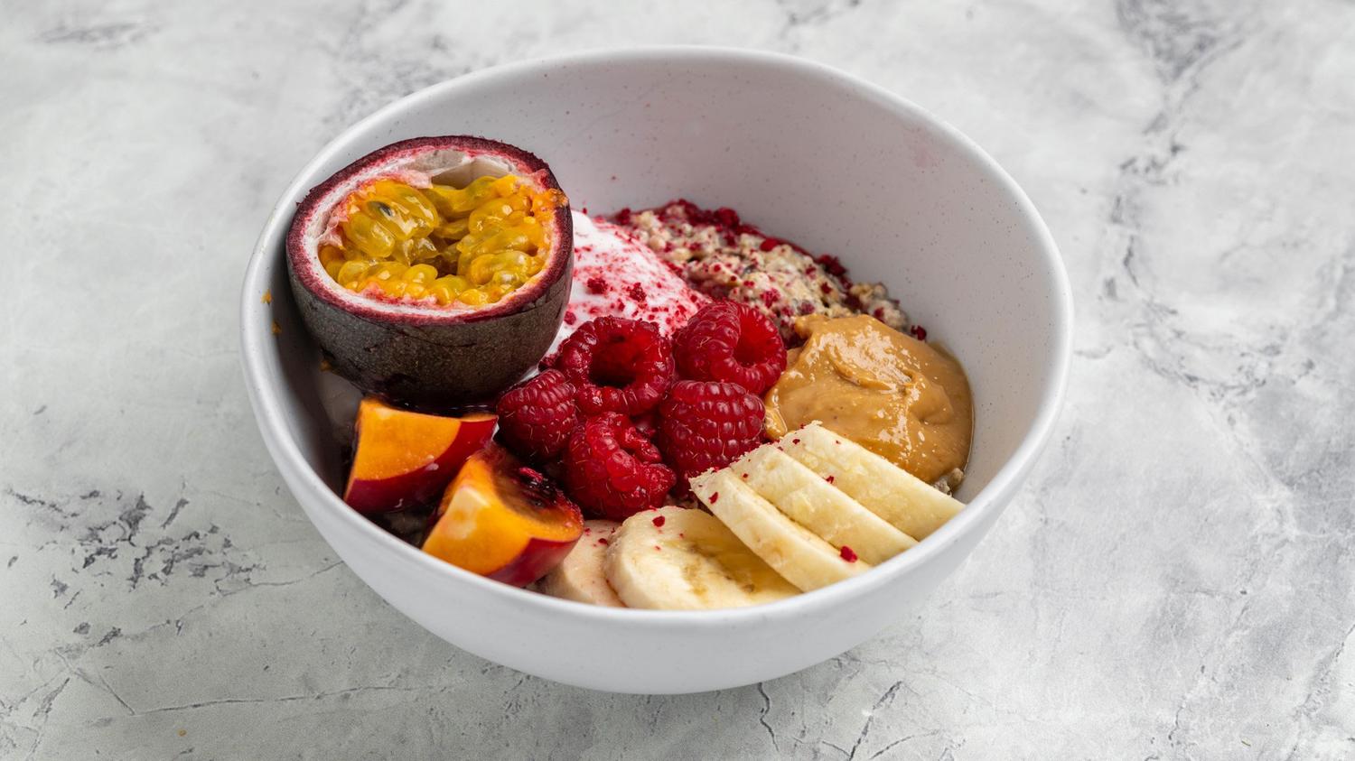 Protein Overnight Oats Bowl
