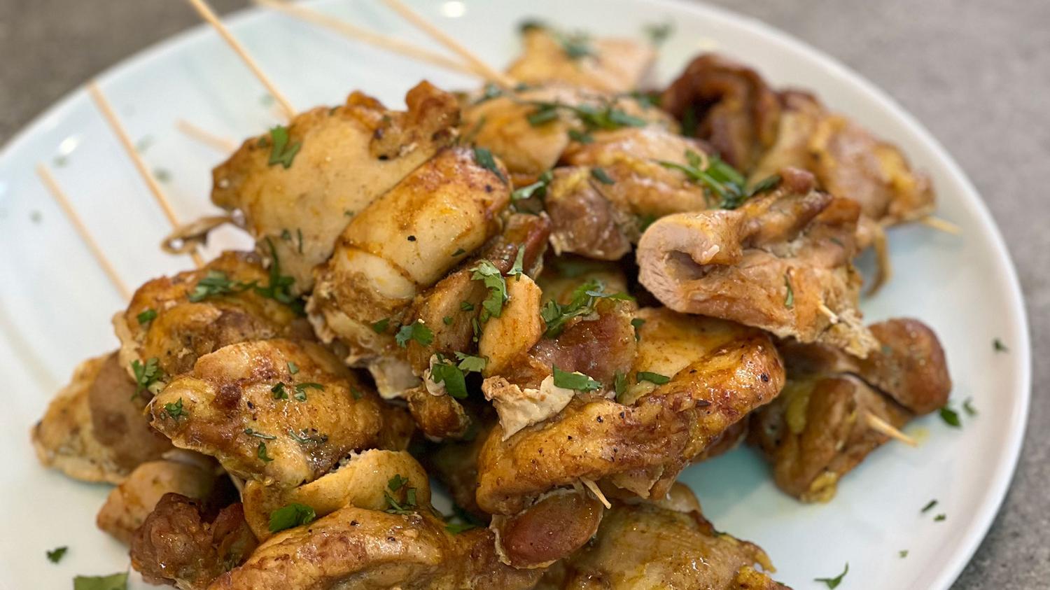 Spiced Chicken Skewer