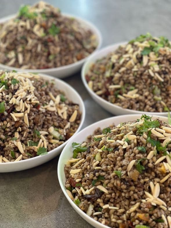 Mediterranean Pearl Barley Salad (Large Bowl)