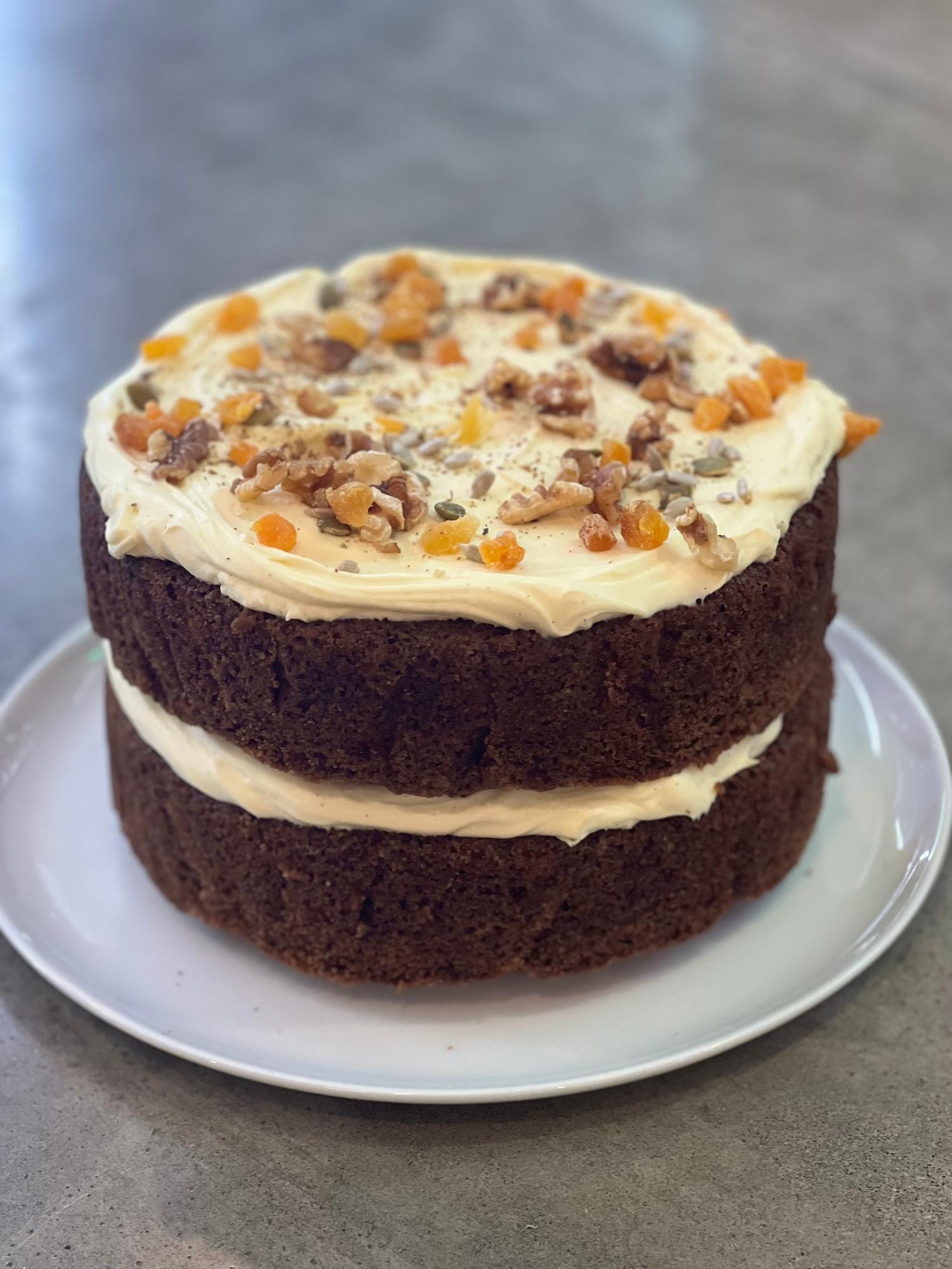 Whole Baked Cake - Carrot