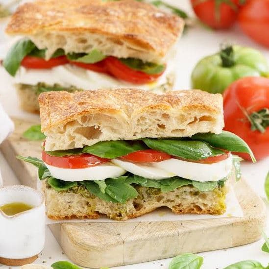 Focaccia Sandwiches