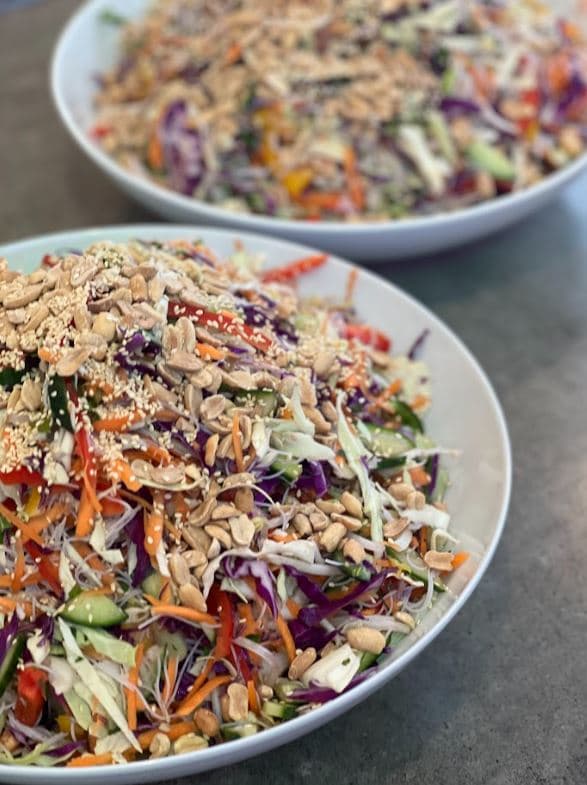 Asian Rice Noodle Salad (Small Bowl)