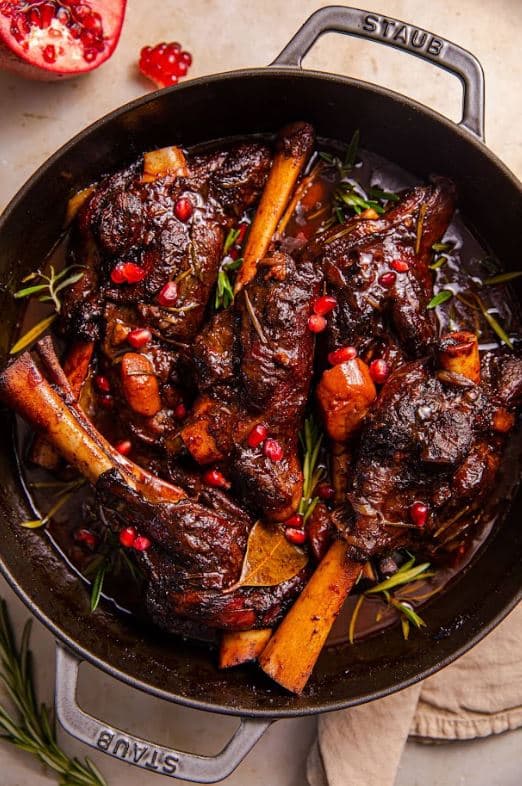 Braised Lamb Shanks