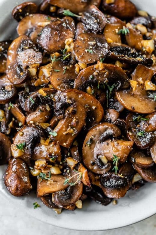 Truffle Mushrooms with Pecorino