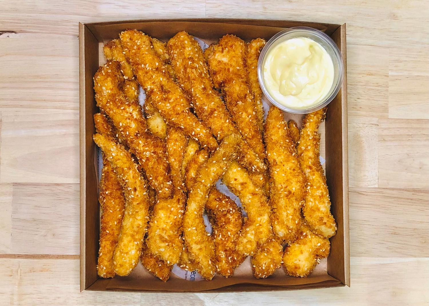 Crispy Chicken Strips Platter (Box of 20)