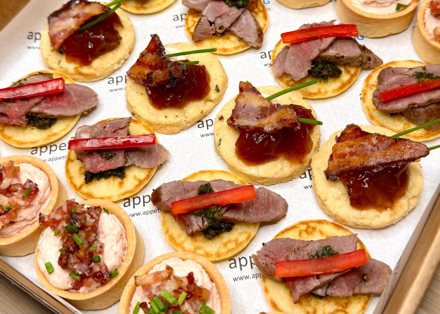 Mini Savoury Bites - Non-Veg (Box of 22)