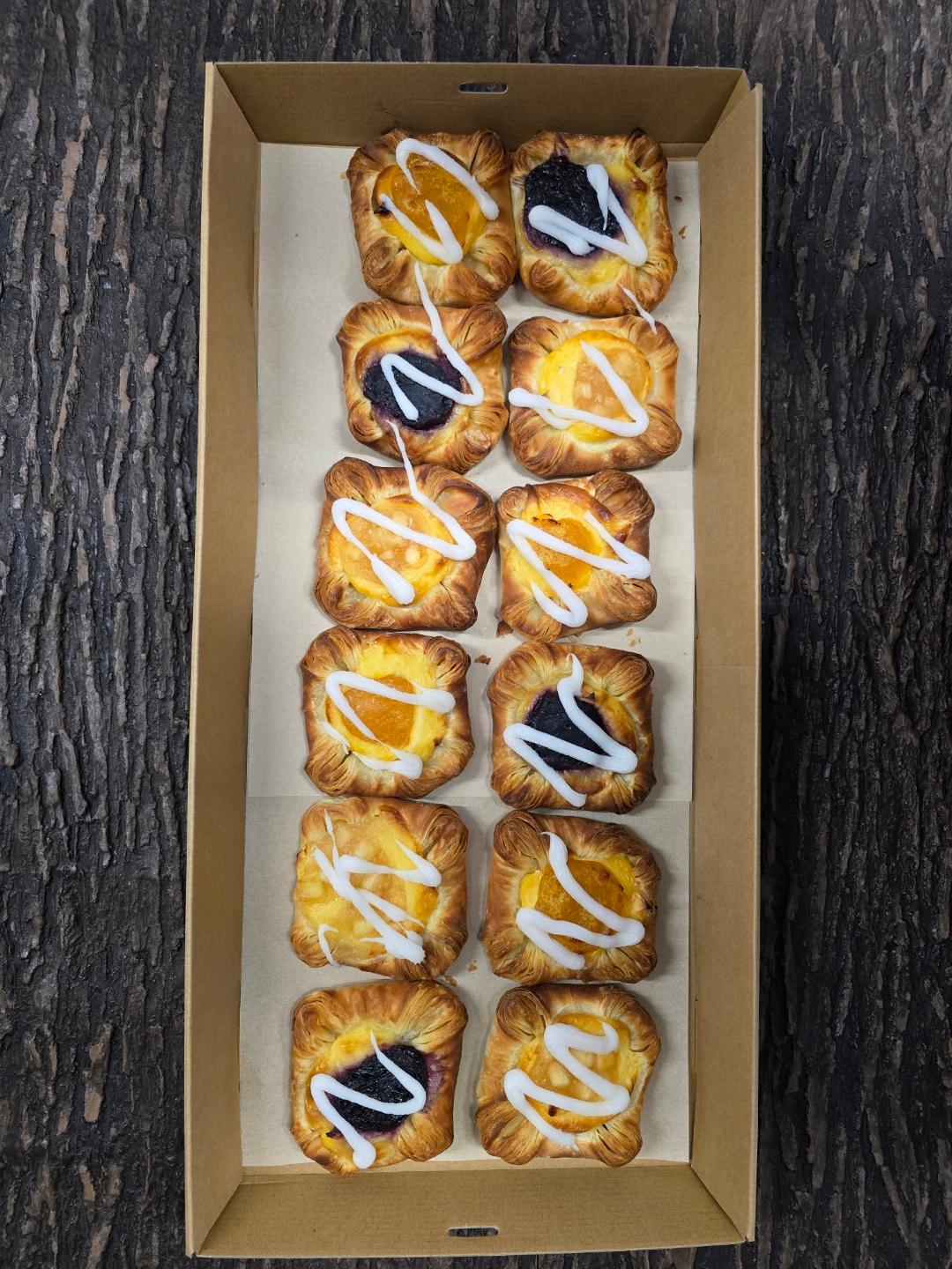 Danish Pastries (Large Box of 12)