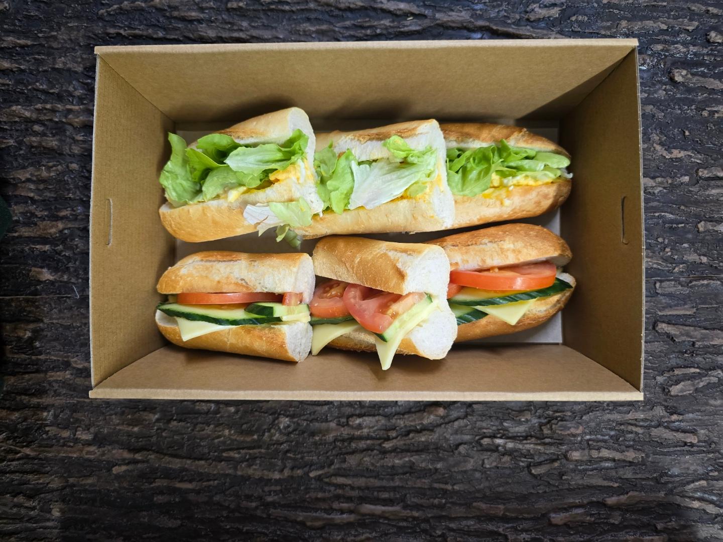 Vegetarian Gourmet Baguette
