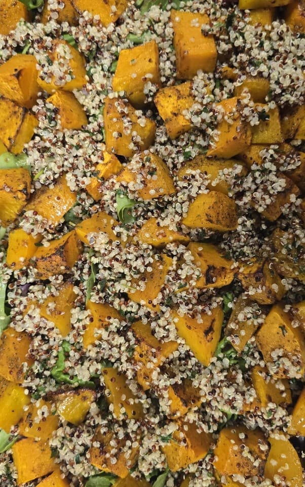 Pumpkin and Quinoa Salad (Sharing Platter for 10)