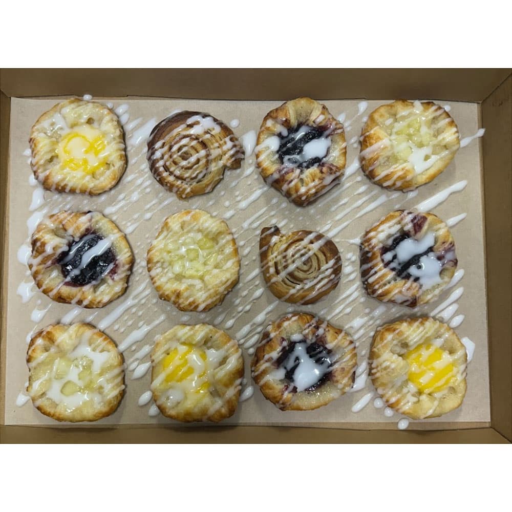 Danish Pastries (Small Box of 12)