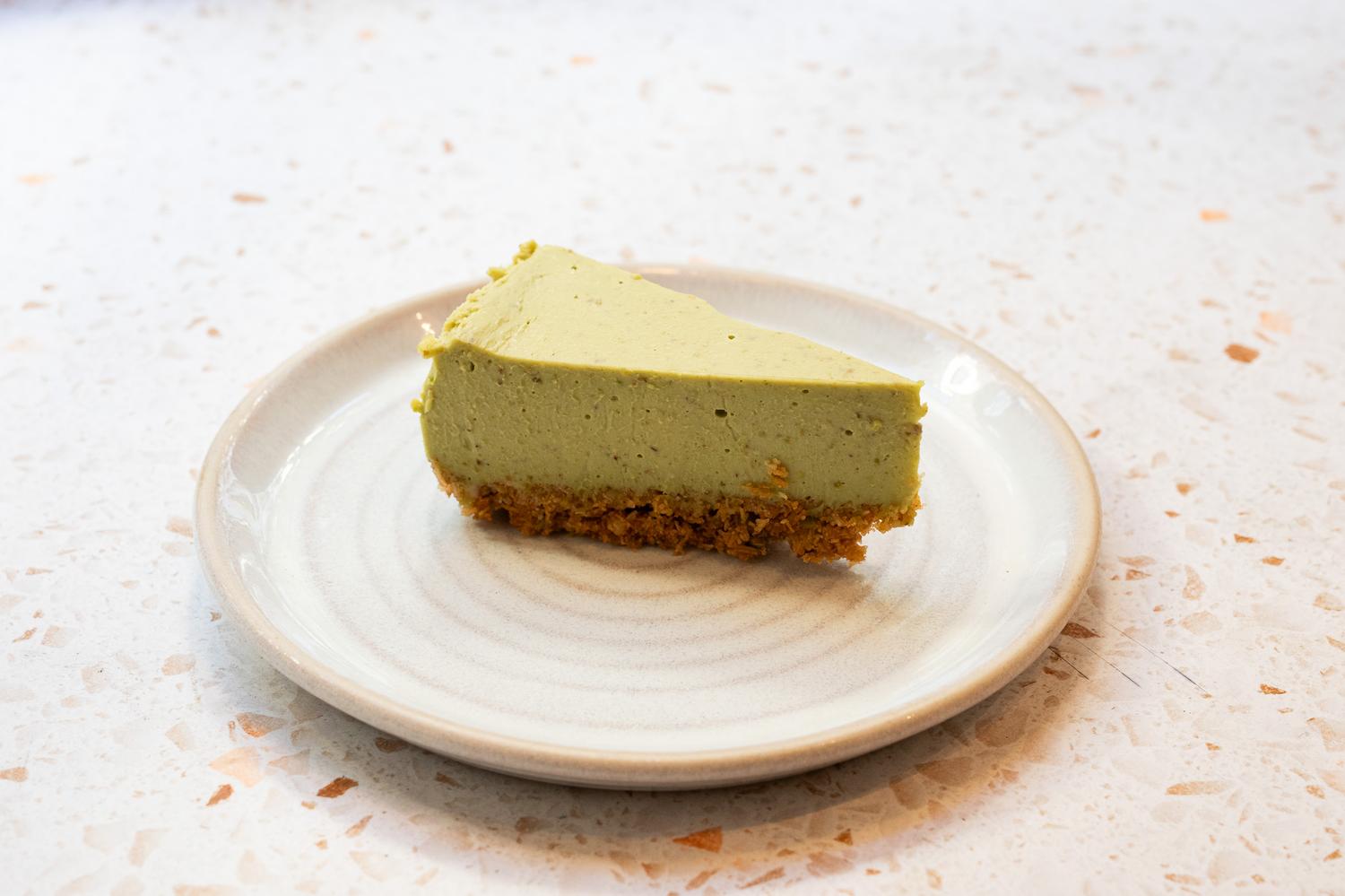 Pistachio cheesecake 