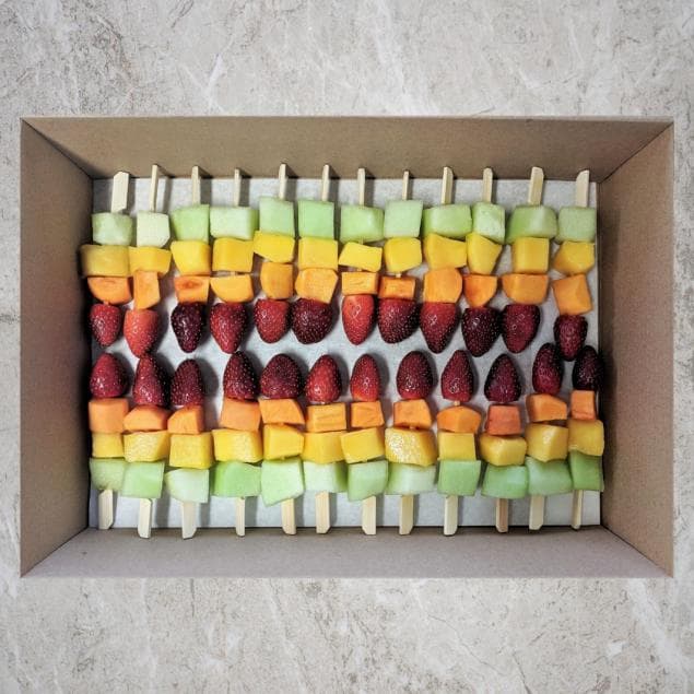 Seasonal Fruit Stick (Platter of 20 Pieces)
