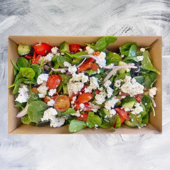 Small Greek Garden Salad Platter
