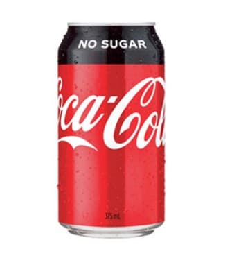 Coca-Cola No Sugar Can (375ml)