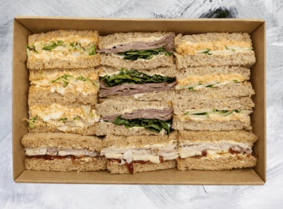 Gourmet Finger Sandwich - Half Box (12 Pieces)