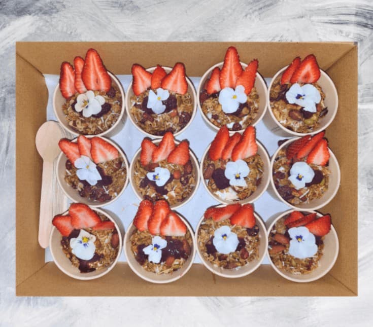 Yogurt Granola Cups Box (6 Cups)